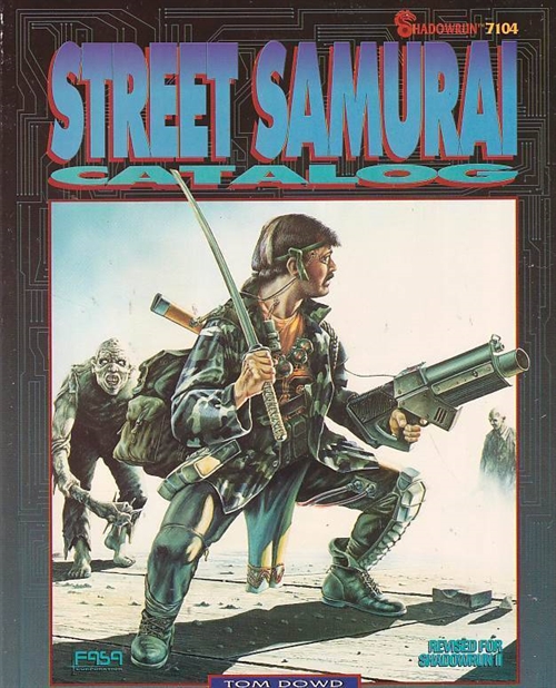 Shadowrun 2 - Street Samurai Catalog (B Grade) (Genbrug)